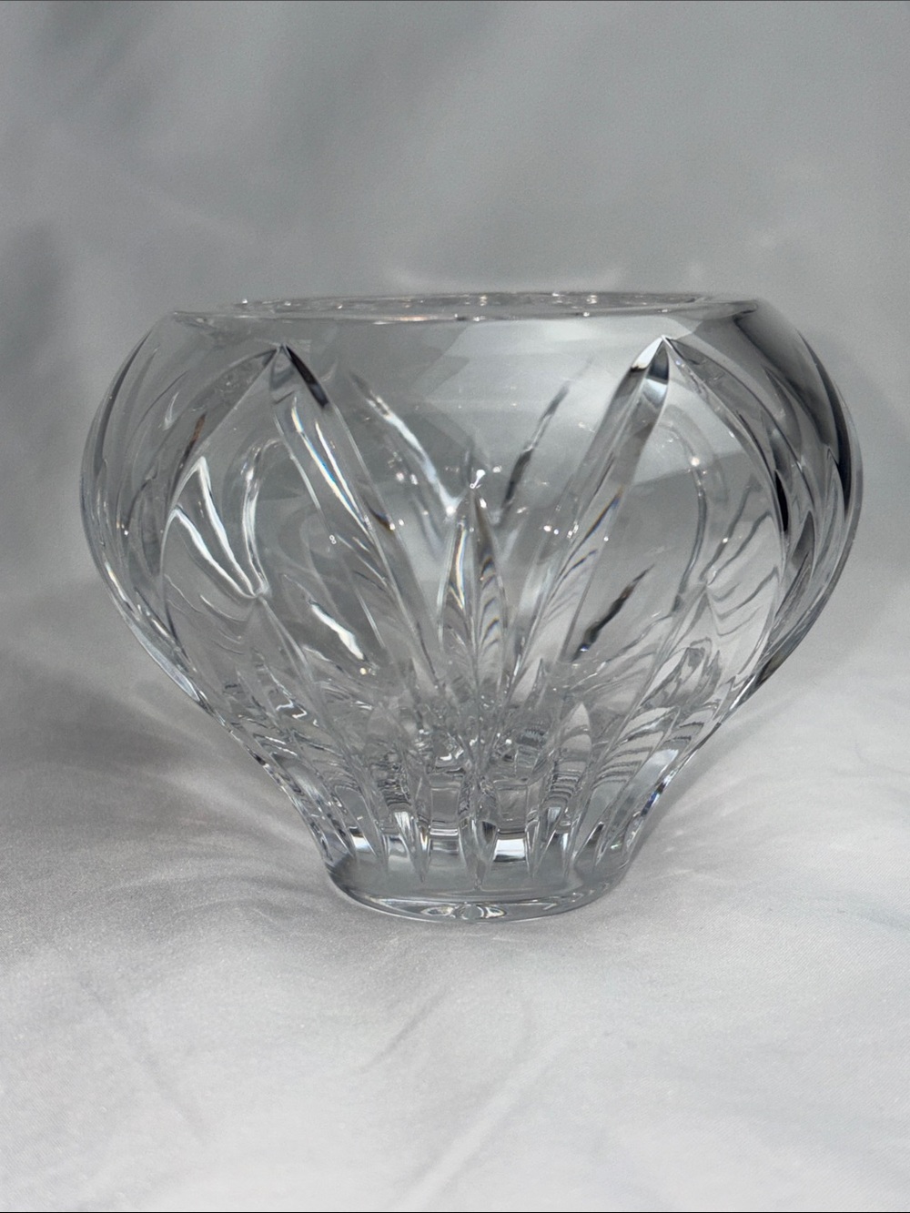 Waterford Marquis Saxony Crystal Rose Bowl Votive Holder - Vintage
